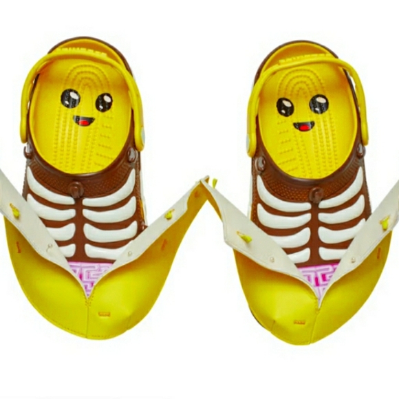 (New) Crocs Fortnite Peely Clogs (M8/W10) - Picture 2 of 4